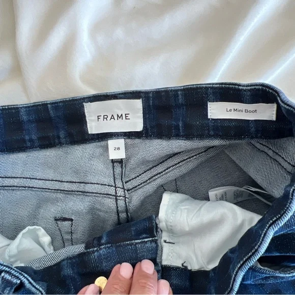 Frame Denim Habana Striped Women's Jeans Size 28 - Picture 10 of 13